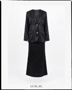 Hagya Blazer Silk Set
