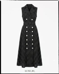Coat Dress Polka